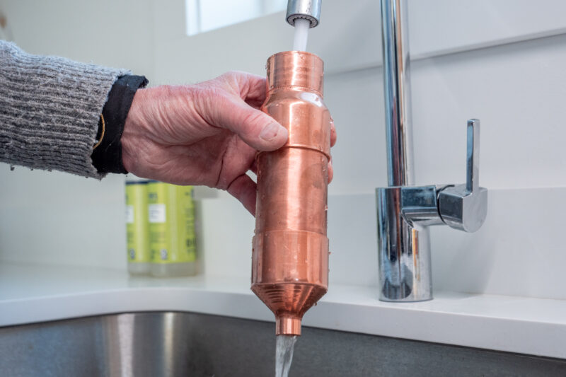COPPER HANDHELD WATER VORTEXER Greenfield Water Solutions